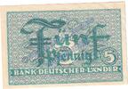 BDL Kopfgeld 5 Pf. 1948 Banknote , 5 Pfennig Schein in kfr. WBZ-11, Ros.... 16,49 EUR prix TTC + 7,99 EUR frais d'envoi