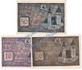 Notgeld AT 3 Scheine kpl. Kitzbühl , Notgeld Set mit 3 Scheinen in kfr. K-K 449... Notgeld Tirol 1920 AT -