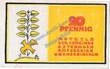 Notgeld De 20 Pf. Osterhorn , Notgeld 20 Pfennig Schein in kfr. M-G 1035.1.a , Schleswig Holstein -