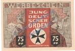 Notgeld De 75 Pf. Kiel , Notgeld 75 Pfennig -Jungdeutscher Orden- in kfr. M-G 694.1 , Schleswig -