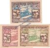 Notgeld AT 3 Scheine kpl. Gerersdorf , Notgeld Set mit 3 Scheinen in kfr. K-K 230.c Niederösterreich o.D. -