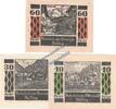 Notgeld AT 3 Scheine kpl. Golling , Notgeld Set mit 3 Scheinen in kfr. K-K 249.a Salzburg o.D. -