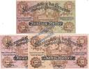 Notgeld AT 3 Scheine kpl. Gumpoldskirchen , Notgeld Set mit 3 Scheinen in kfr. K-K 308.I.a , NOE o.D. -