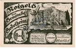 Notgeld De 1 Mk. -Oliv- Godelheim , Notgeld 1 Mark Schein -Oliv- in kfr. M-G 446.3.a , Westfalen 1921 -
