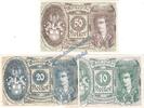 Notgeld AT 3 Scheine kpl. Hausmening , Notgeld Set mit 3 Scheinen in kfr. K-K 358.II.a , Niederösterreich -