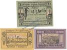Notgeld AT 3 Scheine kpl. Helpfau-Uttendorf , Notgeld Set mit 3 Scheinen in kfr. K-K 365.I.b , OOE o.D. -