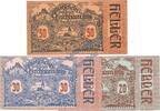 Notgeld AT 3 Scheine kpl. Kirchham , Notgeld Set mit 3 Scheinen in kfr. K-K 446.IV , Oberösterreich o.D. -