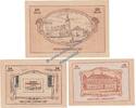 Notgeld AT 3 Scheine kpl. Kronstorf , Notgeld Set mit 3 Scheinen in kfr. K-K 486.I , Oberösterreich 1920 -