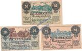 Notgeld AT 3 Scheine kpl. Laxenburg , Notgeld Set mit 3 Scheinen in kfr. K-K 507.e , Niederösterreich o.D. -