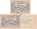 Notgeld AT 3 Scheine kpl. Mitterbach , Notgeld Set mit 3 Scheinen -blau- in kfr. K-K 618.I.a , OOE 1920 -