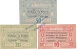 Notgeld AT 3 Scheine kpl. Neuhofen , Notgeld Set mit 3 Scheinen in kfr. K-K 652.I ,Oberösterreich von 1920 -