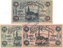 Notgeld AT 3 Scheine kpl. Nußdorf , Notgeld Set mit 3 Scheinen in kfr. K-K 678.a , Niederösterreich o.D. -