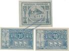Notgeld AT 3 Scheine kpl. Pernau , Notgeld Set mit 3 Scheinen in kfr. K-K 734.II.a , Oberösterreich o.D. -