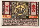 Notgeld De 1 Mk. Nr.2 Jena , ehem. 94er Notgeld 1 Mark Nr.2 in kfr. M-G 657.1.b , Thüringen von 1921 -
