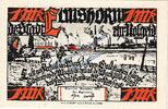 Notgeld De 1 Mk. Elmshorn , Notgeld 1 Mark Schein in kfr. M-G 1333.1 , Schleswig von 1921 -