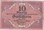 Notgeld De 10 Pf. Hadersleben , Notgeld 10 Pfennig Schein in gbr. Tieste 2695.10.10 Schleswig 1917 -