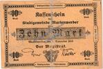 Großnotgeld De. 10 Mk. Marienwerder , Banknote 10 Mark Schein in gbr. Geiger 350.03 , Westpreussen 1918 -
