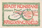 Notgeld De 50 Pf. Konstanz , Notgeld 50 Pfennig Scheine in kfr. Tieste 3670.05.05 , Baden 1919 -