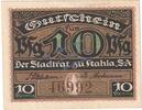 Notgeld De 10 Pf. Kahla , Notgeld 10 Pfennig Scheine in kfr. Tieste 3325.05.36 , Thüringen 1920 -