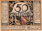 Notgeld DE 50 Pf. Kaufbeuren , Notgeld 50 Pfennig Schein in kfr. Tieste 3415.05.15 , Bayern 1918 -