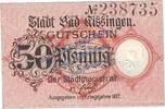 Notgeld De 50 Pf. Bad Kissingen , Notgeld 50 Pfennig Schein in kfr. Tieste 3505.05.05 Bayern 1917 -