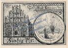 Notgeld DE 50 Pf. Königsberg N.M , Notgeld 50 Pfennig Schein in kfr. Tieste 3590.10.10 , BBG 1921 -