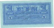 3. Reich - Wehrmacht 1 Pf. Banknote , 1 Pfennig Schein in kfr. DWM-2, Ros.501, M.32, Wehrmacht - 3.Reich -