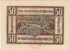 Notgeld De 50 Pf. -84x60- Furth i.W. Notgeld 50 Pfennig -84x60- in kfr. Tieste 2095.05.25 , Bayern 1920 -