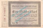 Inflation DE 1 Mio. Mk. Mülheim , Notgeld 1 Million Mark Schein in gbr. Keller 3638.e , Rheinland 1923 -