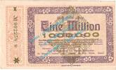 Inflation DE 1 Mio. Mk. Ahrweiler , Notgeld 1 Million Mark -Stern- in kfr. Keller 28.a.39-41 , RHL 1923 -