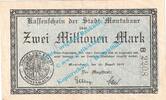 Inflation DE 2 Mio. Mk. Montabaur , Notgeld 2 Millionen Mark Schein in gbr. Keller 3598.a , Hessen 1923 -