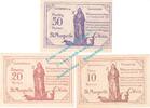 Notgeld AT 3 Scheine kpl. Weissenkirchen b.F. Notgeld Set mit 3 Scheinen in kfr. K-K 1157.I... OOE 1920 -