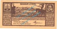 Serienscheine DE 1,50 Mk. Neustadt a.d.O. Notgeld 1,50 Mark Schein in kfr. M-G 964.2 , Thüringen von 1921 -