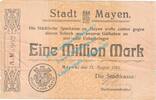 Inflation DE 1 Mio. Mk. Mayen , Notgeld 1 Million Mark Schein in S-gbr. Keller 3485.b , RHL von 1923 -