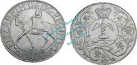 Großbritannien 25 Pence Münze England , 25 Pence -Silbernes Thronjubiläum- von 1977 , unc-vz -