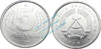 DDR 5 Pf. Kursmünze DDR , 5 Pfennig Stück bfr-Stgl. von 1988 A , J.1509 -0568- -
