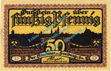Notgeld DE 50 Pf. -D- Freiberg , Notgeld 50 Pfennig D --Entwertet-- in kfr. Bühn 1751.29 Sachsen 1921 -