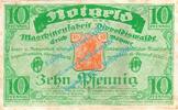 Notgeld DE 10 Pf. Dippoldiswalde , Notgeld 10 Pfennig Schein in gbr. Tieste 1400.05.01 , Sachsen -