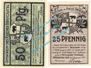 Notgeld DE 2 Scheine kpl. Berncastel Cues, Notgeld Set mit 2 Scheinen in kfr. Tieste 0530.05.05-06 , RHL -