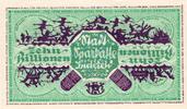 Inflation 1923 DE 10 Billionen Mk. Bielefeld , Banknote 10 Billionen Mark Schein in unc-kfr Keller 415.i , 1923 -