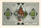 Serienscheine DE 75 Pf. Nr.3 Lübeck , Notgeld 75 Pfennig Schein Nr.3 unc-kfr. M-G 826.14 , Schleswig von 1921 -