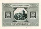 Serienscheine DE 50 Pf. Nr.2 Lübeck , Notgeld 50 Pfennig Schein Nr.2 unc-kfr. M-G 826.1 , Schleswig von 1921 -