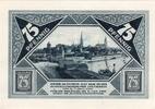 Serienscheine DE 75 Pf. Nr.8 Lübeck , Notgeld 75 Pfennig Schein Nr.8 unc-kfr. M-G 826.7 , Schleswig von 1921 -