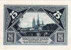 Serienscheine DE 75 Pf. Nr.5 Lübeck , Notgeld 75 Pfennig Schein Nr.5 unc-kfr. M-G 826.7 , Schleswig von 1921 -
