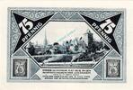 Serienscheine DE 75 Pf. Nr.6 Lübeck , Notgeld 75 Pfennig Schein Nr.6 unc-kfr. M-G 826.3 , Schleswig von 1921 -