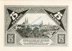 Serienscheine DE 75 Pf. Nr.7 Lübeck , Notgeld 75 Pfennig Schein Nr.7 unc-kfr. M-G 826.1 , Schleswig von 1921 -