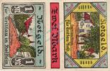 Serienscheine DE 2 Mk. -Doppelschein- Trittau , Notgeld 2 Mark Doppelschein aunc-Lgbr. M-G 1347.4 , Schleswig Holstein -