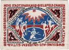 Notgeld DE 25 Mk. -Seide- Bielefeld , Notgeld 25 Mark -Seide- unc-kfr. M-G 103.7.e , Westfalen von 1921 -