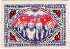 Notgeld DE 50 Mk. -Riechkissen- Bielefeld , Notgeld 50 Mark -Riechkissen- unc-kfr. M-G 103.14.R , Westfalen 1922 -