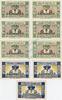 Serienscheine DE 9 Scheine kpl. -Nummerngleich- Stassfurt , 2 Notgeld Sets -- 9 x Nummerngleich -- unc-kfr. M-G 1256.1 und 3 -